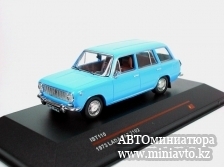 Автоминиатюра модели - ВАЗ-2102 "Жигули", голубой IST Models