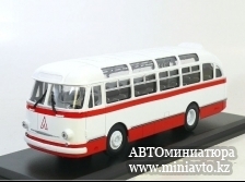 Автоминиатюра модели - ЛАЗ-695Е белокрасный Classic Bus