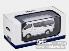 Автоминиатюра модели - Nissan NV350 Caravan Van DX 2012 серебристый Ebbro