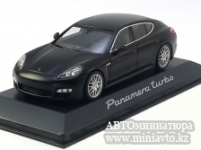 Автоминиатюра модели - Porsche Panamera Turbo 2010 flat -black Minichamps