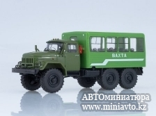 Автоминиатюра модели - Вахтовый автобус 32104 (Зил-131)Наши Грузовики 