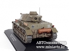 Автоминиатюра модели - Pz.Kpfw.IV Ausf.G (Sd.Kfz. 161/1) Тунис 1943 1:43 Altaya