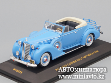Автоминиатюра модели - PACKARD Victoria Convertible 1938 Light Blue IXO