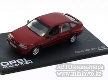 Автоминиатюра модели - Opel Vectra A GL 1988-1995 darkred Altaya