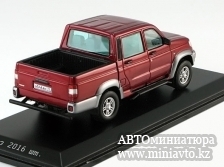 Автоминиатюра модели - УАЗ-3163 "Патриот" Пикап 4x4, красный 2009 DIP Models