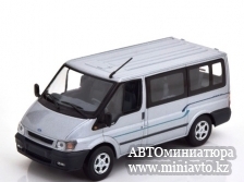 Автоминиатюра модели - Ford Transit Euroline estate 2001 silver Minichamps