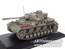 Автоминиатюра модели - Pz.Kpfw.IV Ausf.G (Sd.Kfz. 161/1) Тунис 1943 Altaya