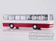 Автоминиатюра модели - Ikarus-260 бело-красный Советский Автобус