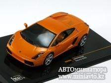 Автоминиатюра модели - Lamborghini Gallardo 2003 orangemetallic Ixo