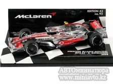 Автоминиатюра модели - McLaren Mercedes MP4/23 Kovalainen 2008 Minichamps Formula 1