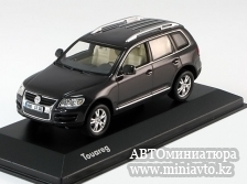 Автоминиатюра модели - VW Touareg 2007 darkgrey-metallic Minichamps
