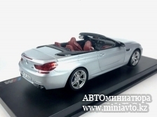 Автоминиатюра модели - BMW M6 Convertible F12 серебро 1:18 Paragon Models