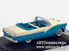 Автоминиатюра модели - Ford Fairlane Convertible 1956 creme turquoise Vitesse 
