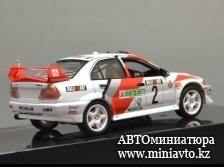 Автоминиатюра модели - Mitsubishi Lancer Evo V No.2, Champions Meeting Burns/Ralliart 1998 Ixo