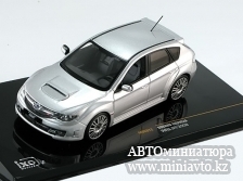 Автоминиатюра модели - Subaru Impreza 2008 silver  Ixo