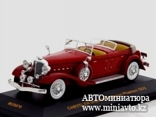 Автоминиатюра модели - CHRYSLER Imperial Le Baron Phaeton 1933 Red IXO