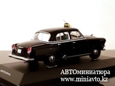 Автоминиатюра модели - ГАЗ 21"Волга"такси чёрная VVM