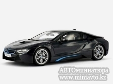Автоминиатюра модели - BMW i8 2014 чёрный 1:18 Paragon Models