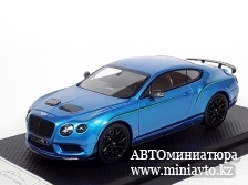 Автоминиатюра модели - Bentley Continental GT GT3-R blue 1:43 Almost Real